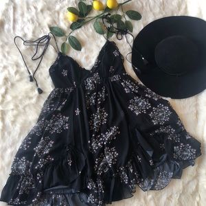 Karina Grimaldi flowy mini dress
